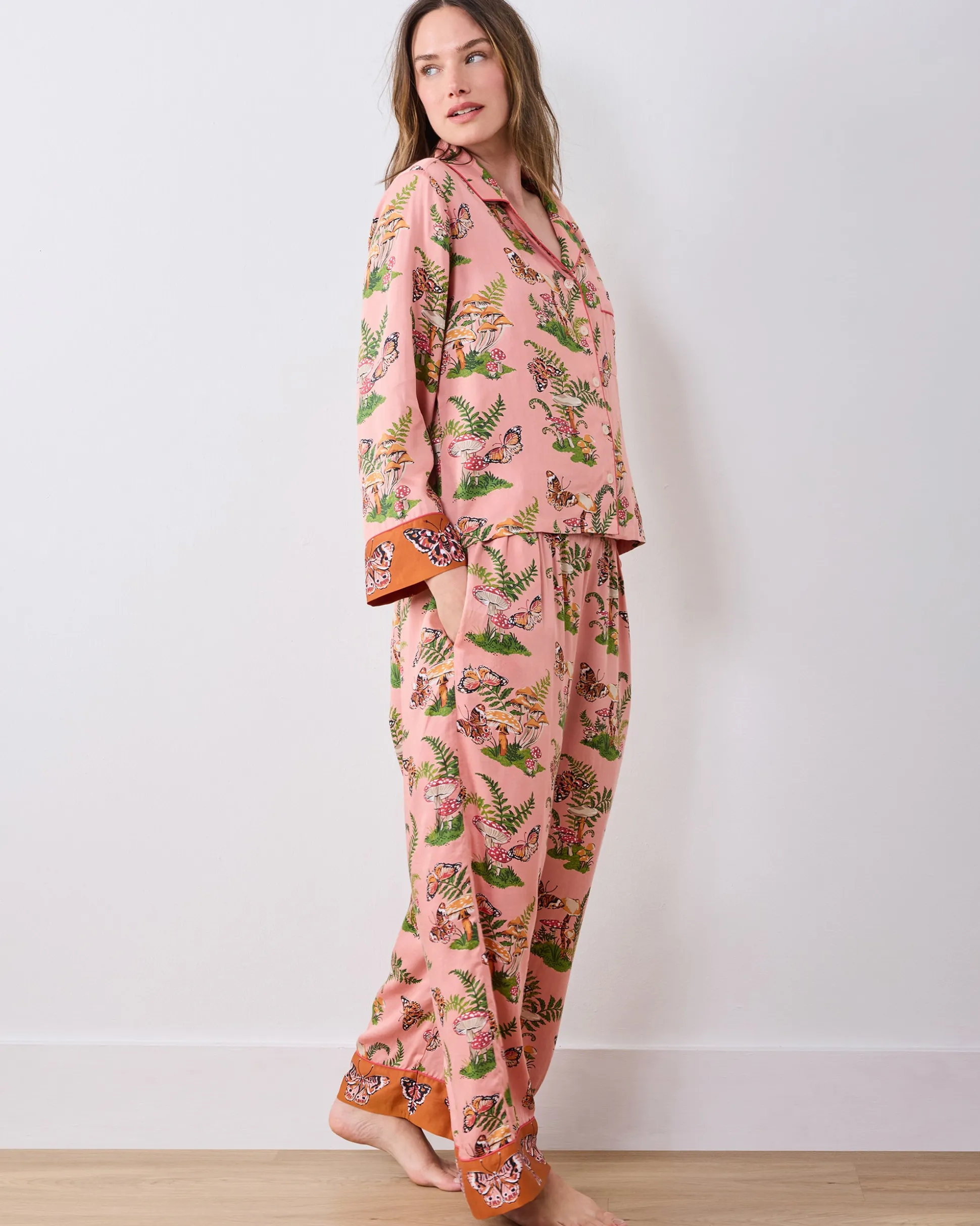 Eco Satin Soho Set in Butterfly Forager