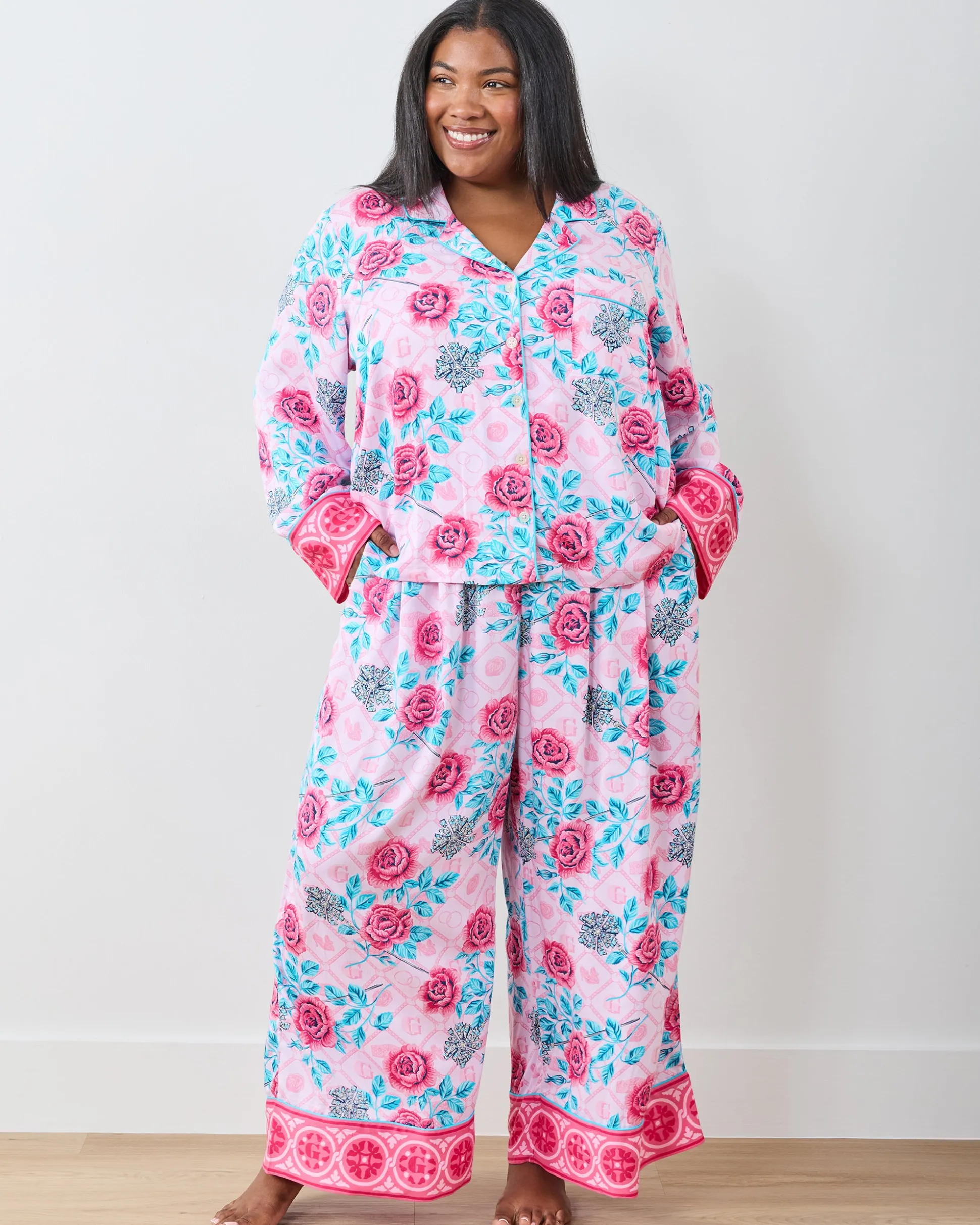 Eco Satin Soho Set in Glinda's Garden
