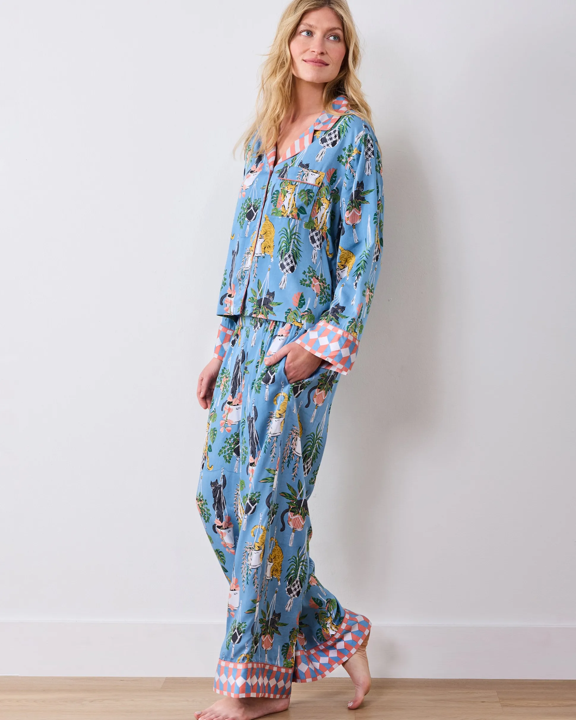 Eco Satin Soho Set in Macrame Mischief