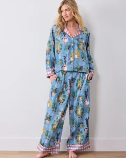 Eco Satin Soho Set in Macrame Mischief
