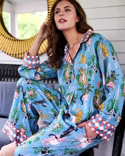 Eco Satin Soho Set in Macrame Mischief