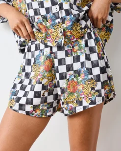 Eco Satin Sweet Dreams Set in Courtly Check Bagheera