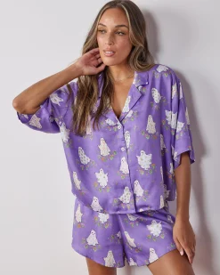 Eco Satin Sweet Dreams Set in Gardening Ghosts