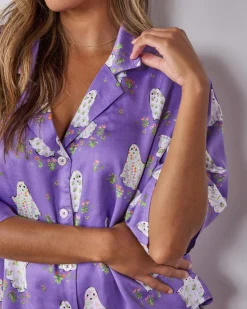 Eco Satin Sweet Dreams Set in Gardening Ghosts
