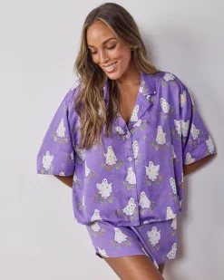 Eco Satin Sweet Dreams Set in Gardening Ghosts