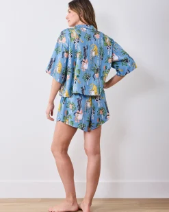 Eco Satin Sweet Dreams Set in Macrame Mischief