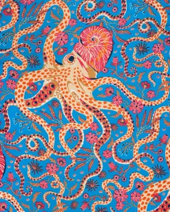 Eco Satin Sweet Dreams Set in Octopus Isle