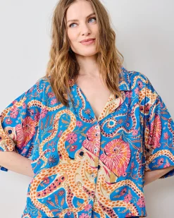 Eco Satin Sweet Dreams Set in Octopus Isle