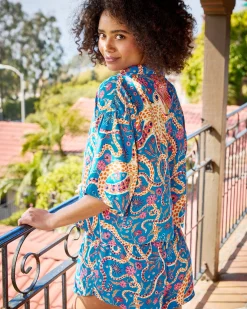 Eco Satin Sweet Dreams Set in Octopus Isle