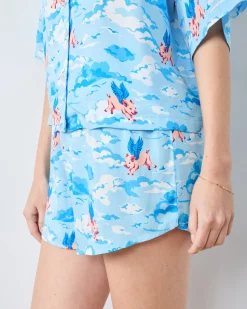 Eco Satin Sweet Dreams Set in When Pigs Fly