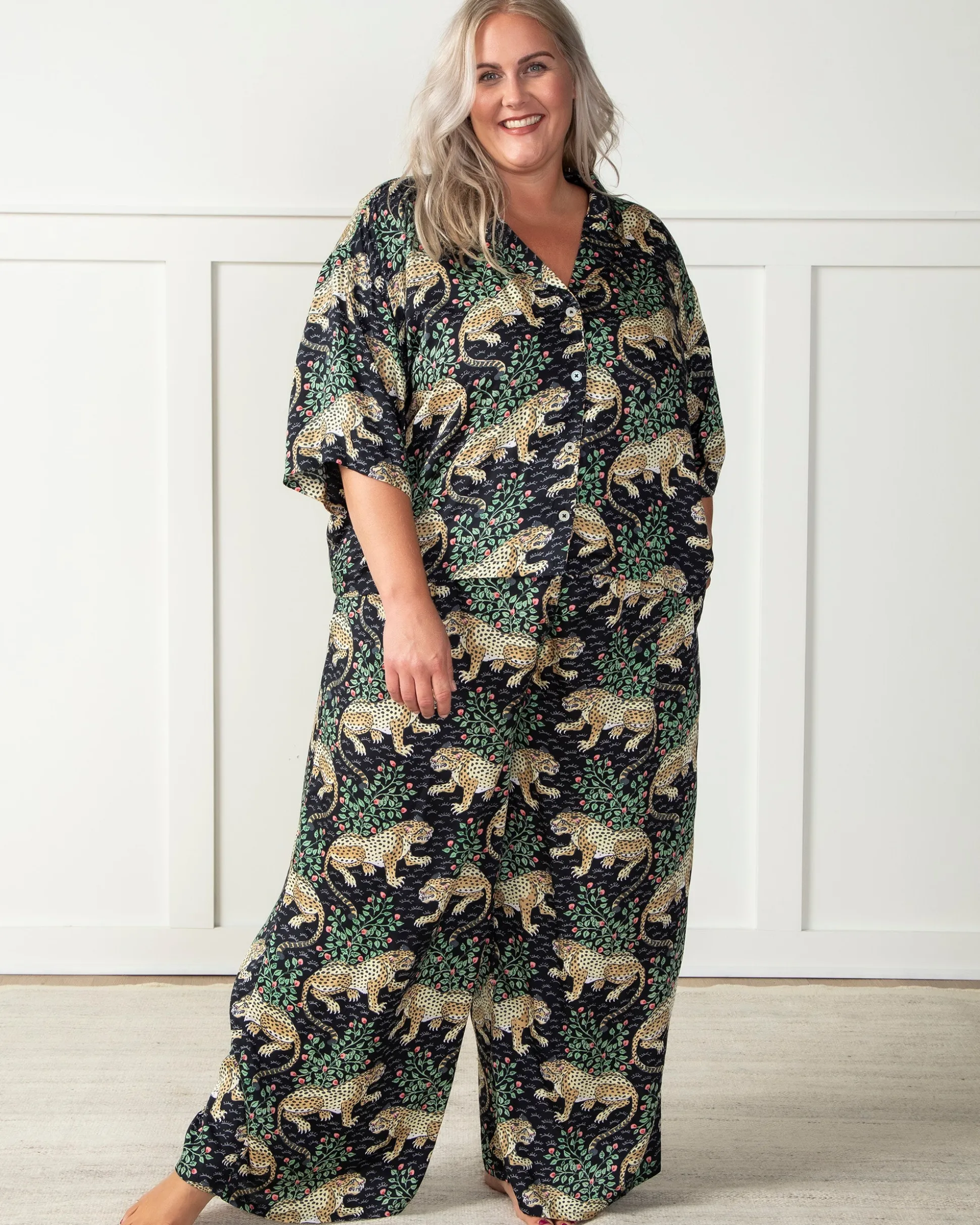 Eco Satin Wildest Dreams Set in Bagheera