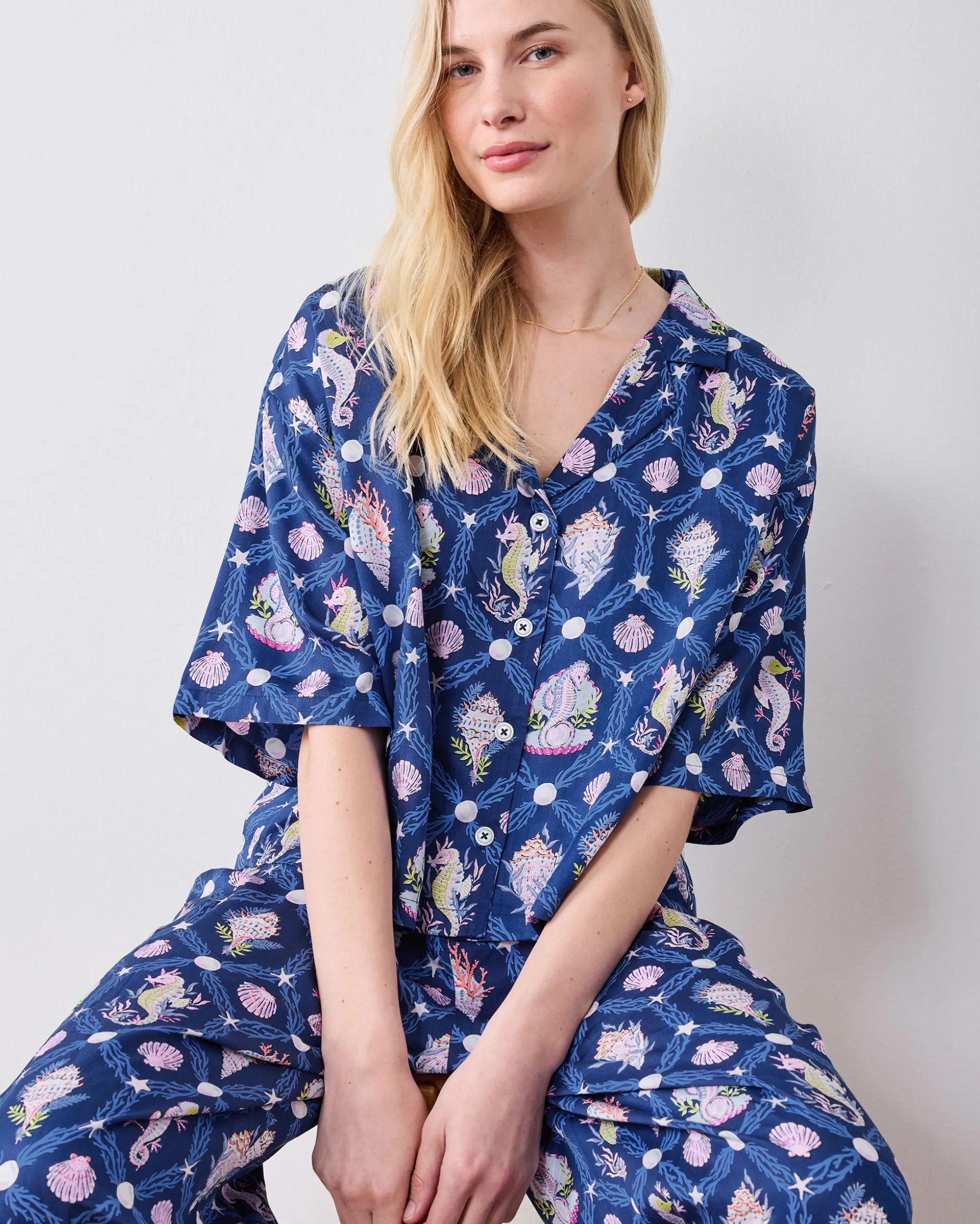 Eco Satin Wildest Dreams Set in Underwater Enchantment