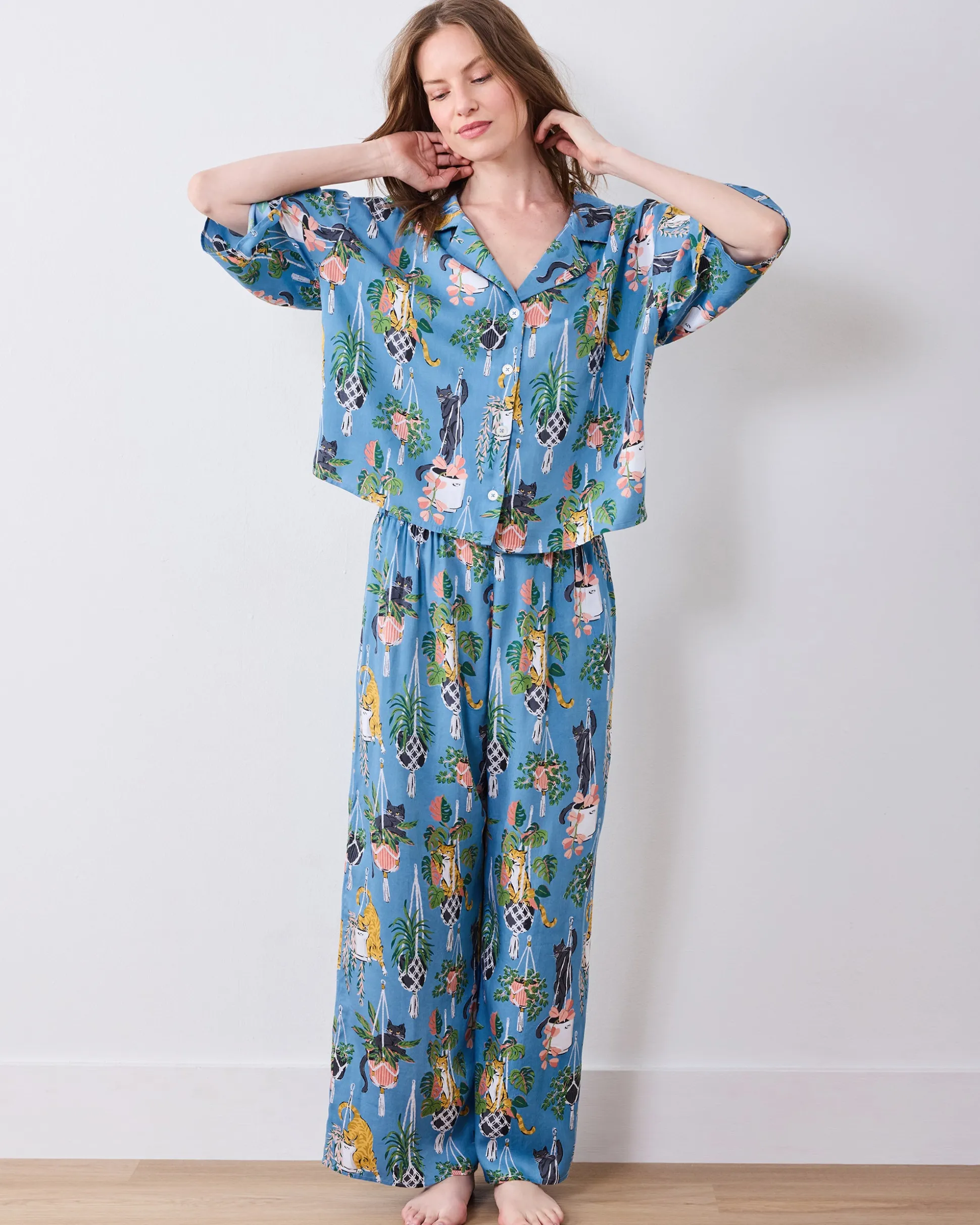 Eco Satin Wildest Dreams Set in Macrame Mischief