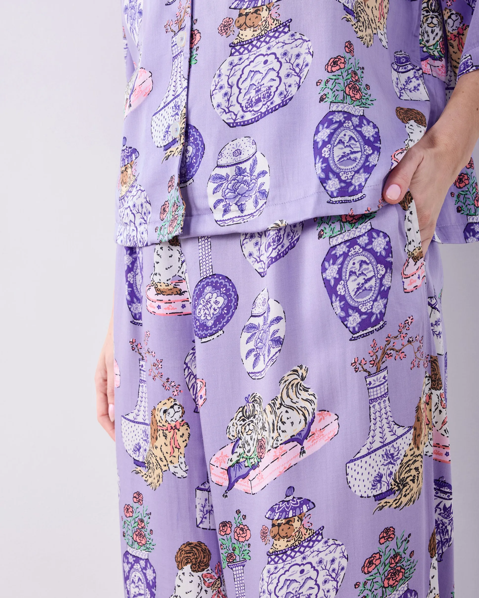 Eco Satin Wildest Dreams Set in Fancy Dogs