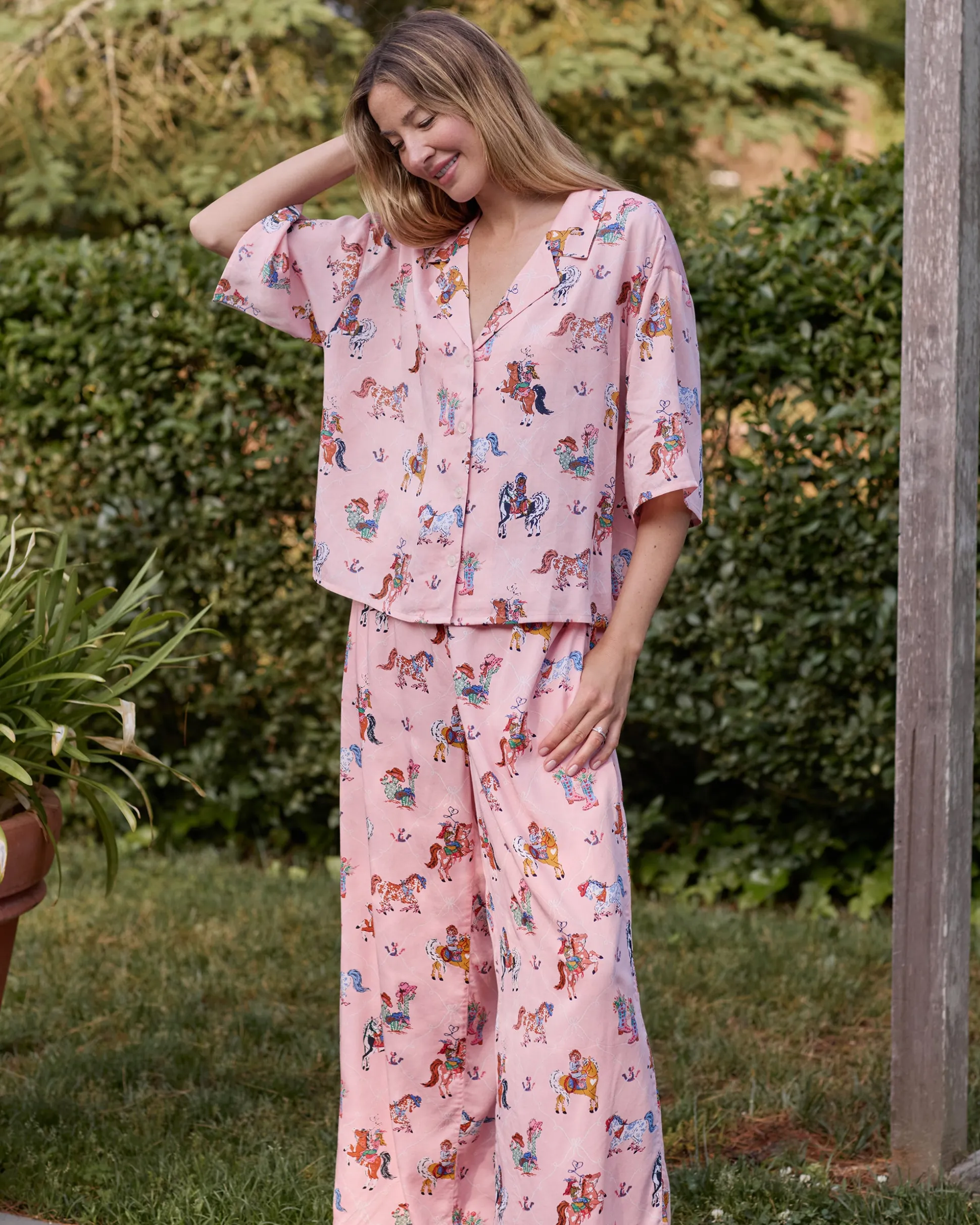 Eco Satin Wildest Dreams Set in Cowgirl Chic