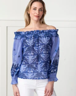 Elegant Escape Top in Charming Cheetahs
