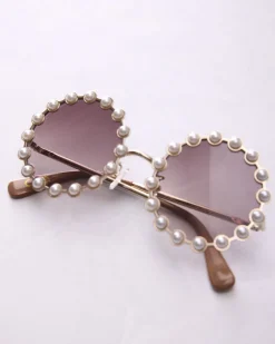 Elton Sunglasses in Pearl