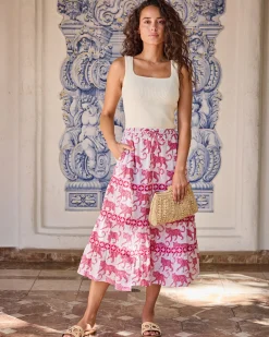 Erin Skirt in Cat Walk