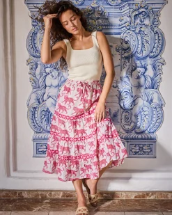 Erin Skirt in Cat Walk