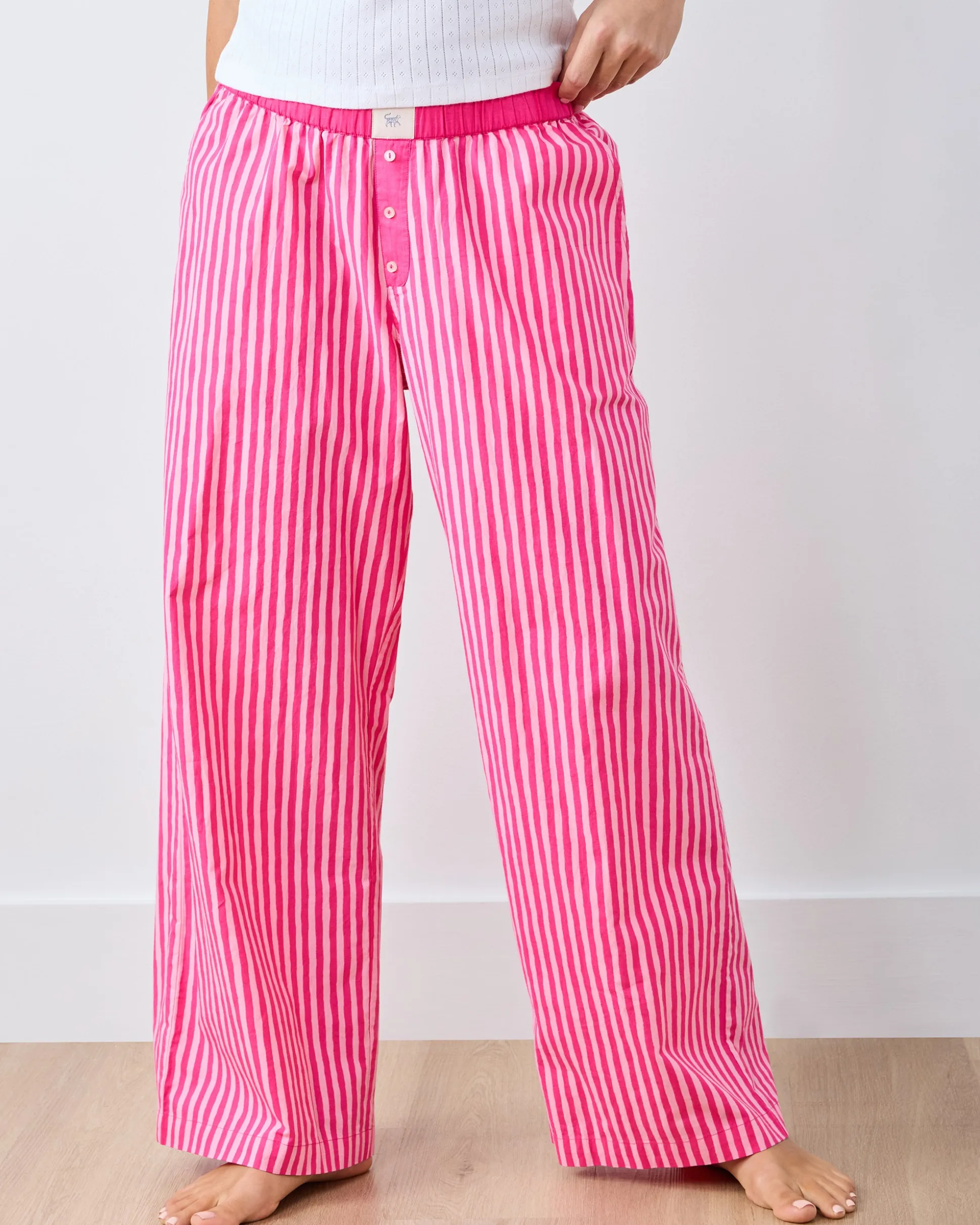 Esme Tank & Nola PJ Pants Bundle in Pink Stripes