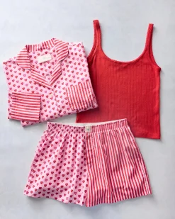 Esme Tank & Reese Set Bundle in Mini Candy Hearts