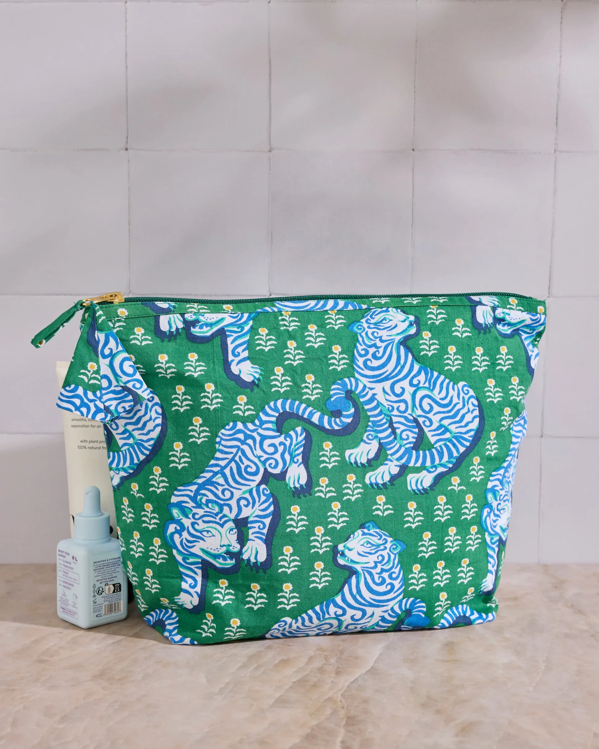 Essentials Pouch in Tiger Queen