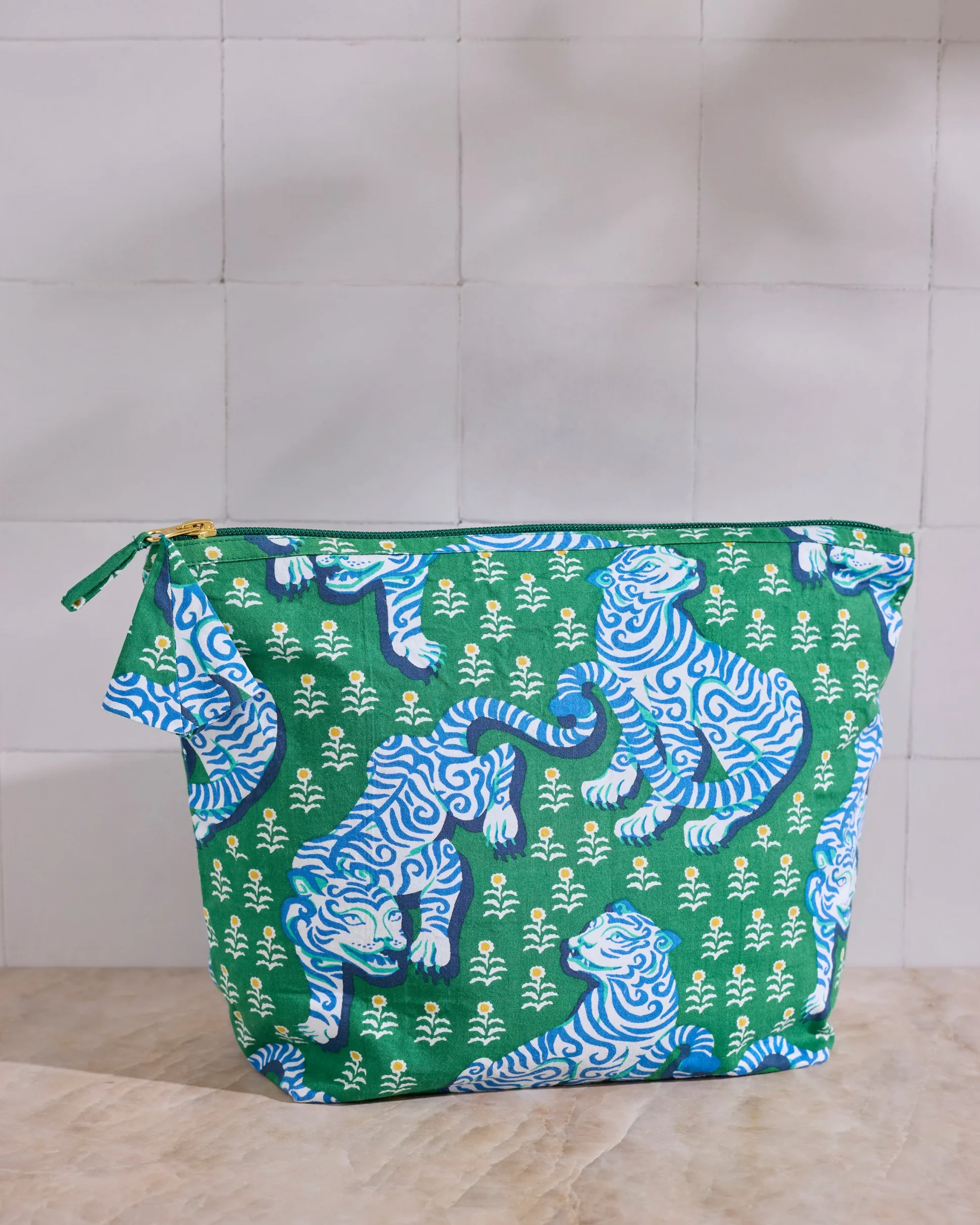 Essentials Pouch in Tiger Queen