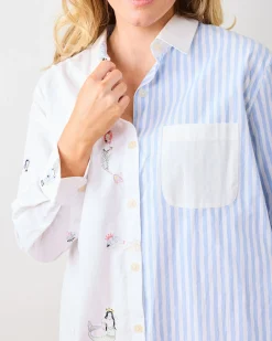 Everyday Button Down in Daughters of Triton
