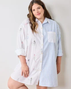 Everyday Button Down in Daughters of Triton