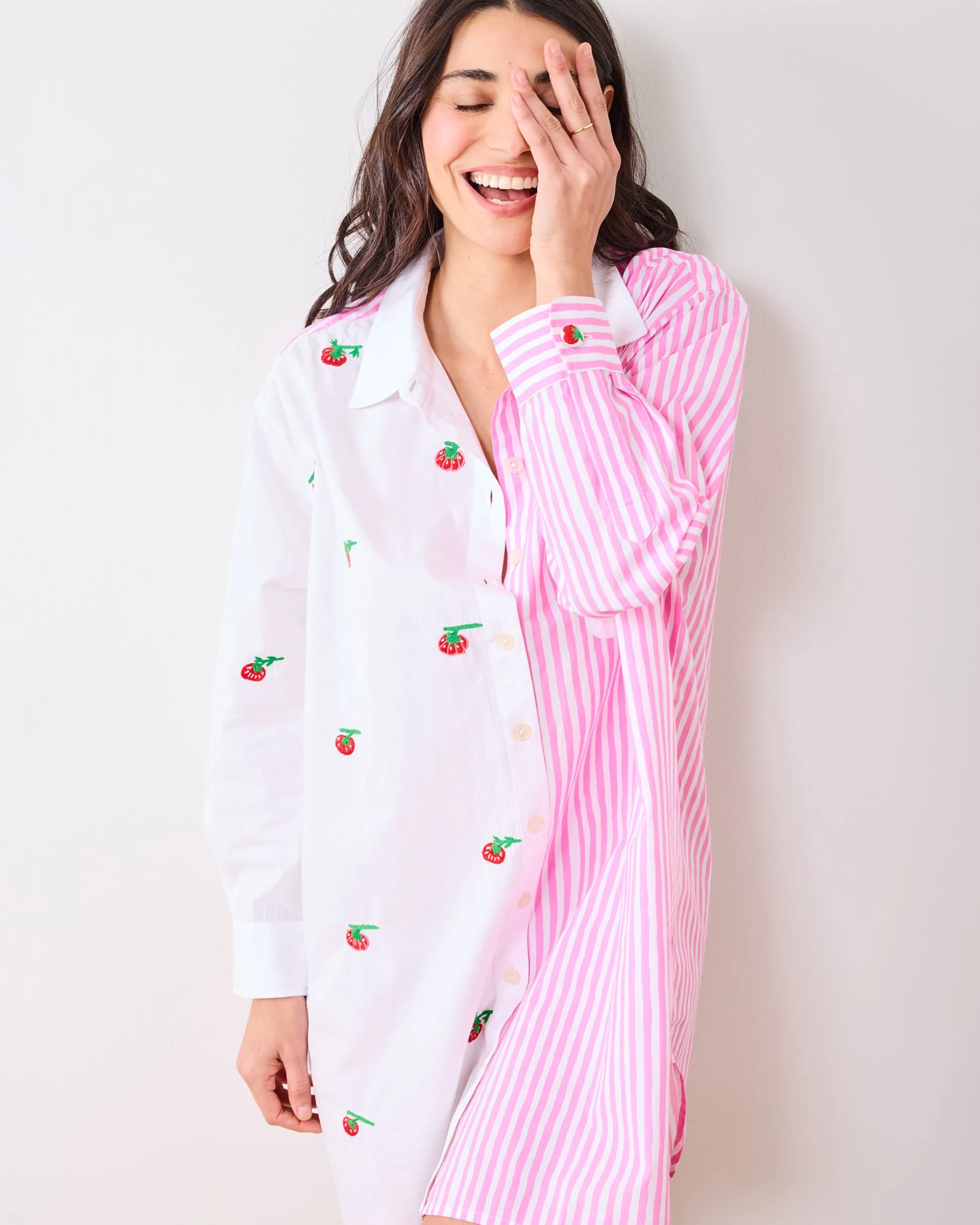 Everyday Button Down in Kitchen Garden