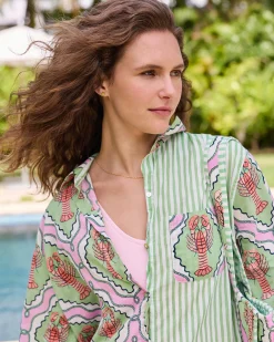 Everyday Button Down in Lobster Lagoon