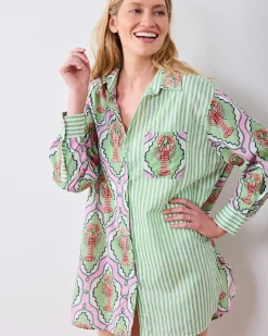 Everyday Button Down in Lobster Lagoon