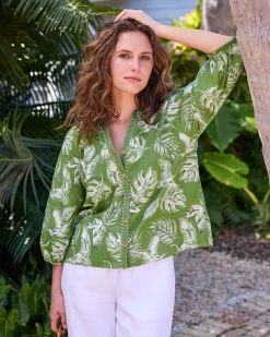 Frankie Blouse in Heron Landing