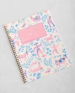 French Storybook Notebooks in Pink and Blue