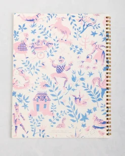 French Storybook Notebooks in Pink and Blue