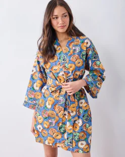 Getting Ready Robe in Bagels & Schmear