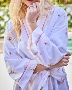 Getting Ready Robe in Bubbly Brunch