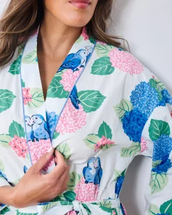 Getting Ready Robe in Hydrangea Honeymoon