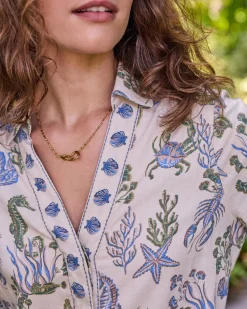 Goa Dress in Saltwater Serenity