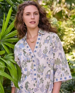 Goa Dress in Saltwater Serenity