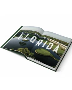 Golf Bum Coffee Table Book in Green
