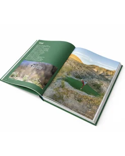 Golf Bum Coffee Table Book in Green
