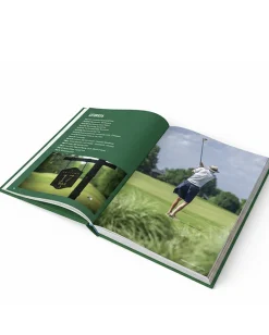 Golf Bum Coffee Table Book in Green