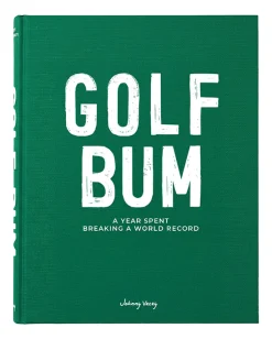 Golf Bum Coffee Table Book in Green