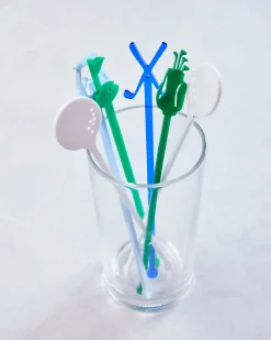 Golf Par- Tee Stir Stick Set in Multi