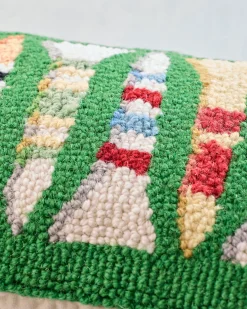 Golf Tees Hook Pillow in Multi