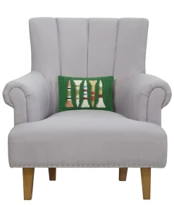Golf Tees Hook Pillow in Multi