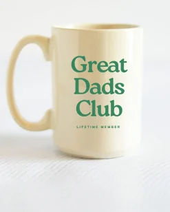Great Dads Club Fathers Day Mug in Ivory