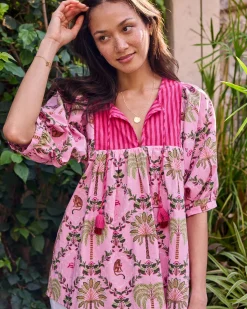 Greta Blouse in Island Muse