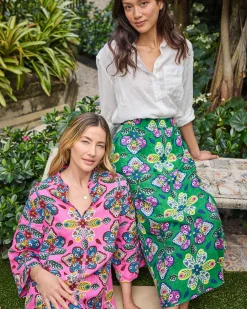 Gwyneth Skirt in Kaleidoscope Wings